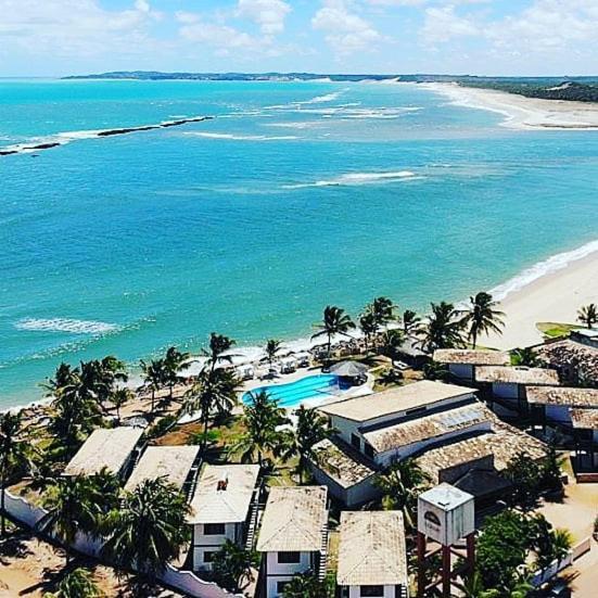 Paradise Chalés Beira Mar Barra do Cunhaú Exterior foto