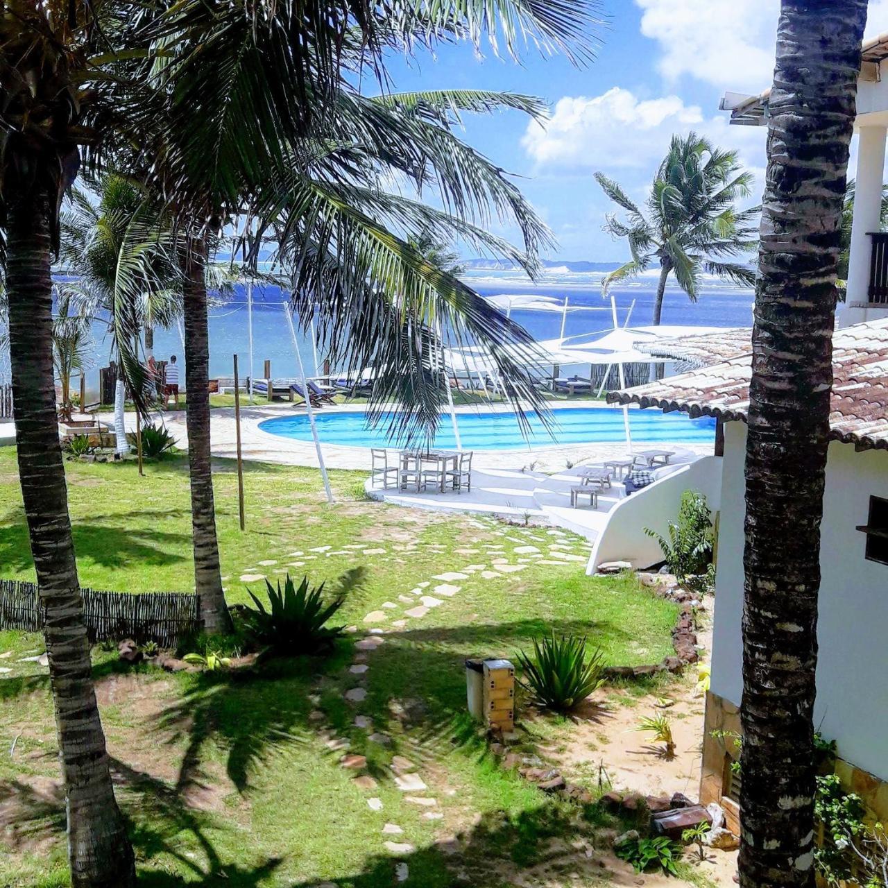 Paradise Chalés Beira Mar Barra do Cunhaú Exterior foto